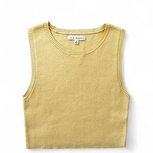 Butter Yellow Knit Tank Women's Medium